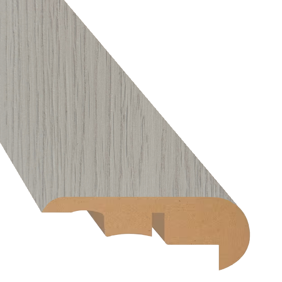 In House | WR Laminate Collection 6mm | Stair Nose  | Light Gray |